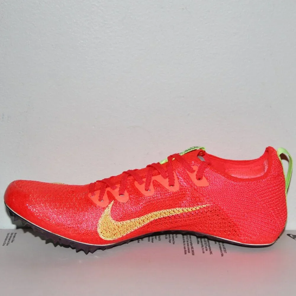 Nike Zoom Superfly Elite 2 Track Men 6 6.5 Womens 7.5 8 Bright Crimson Lime